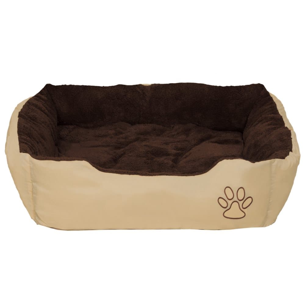 Hundeseng Foxi i polyester - 80 x 60 x 18 cm