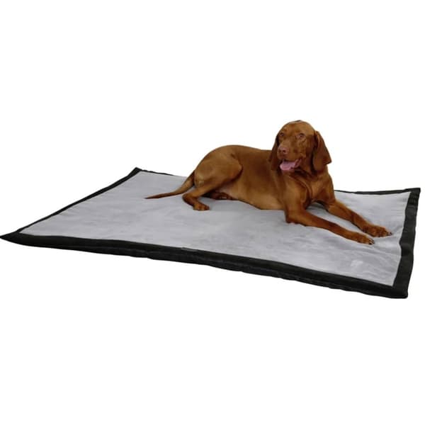 Kerbl Resefilt för hundar 140x100 cm grå och svart 81265