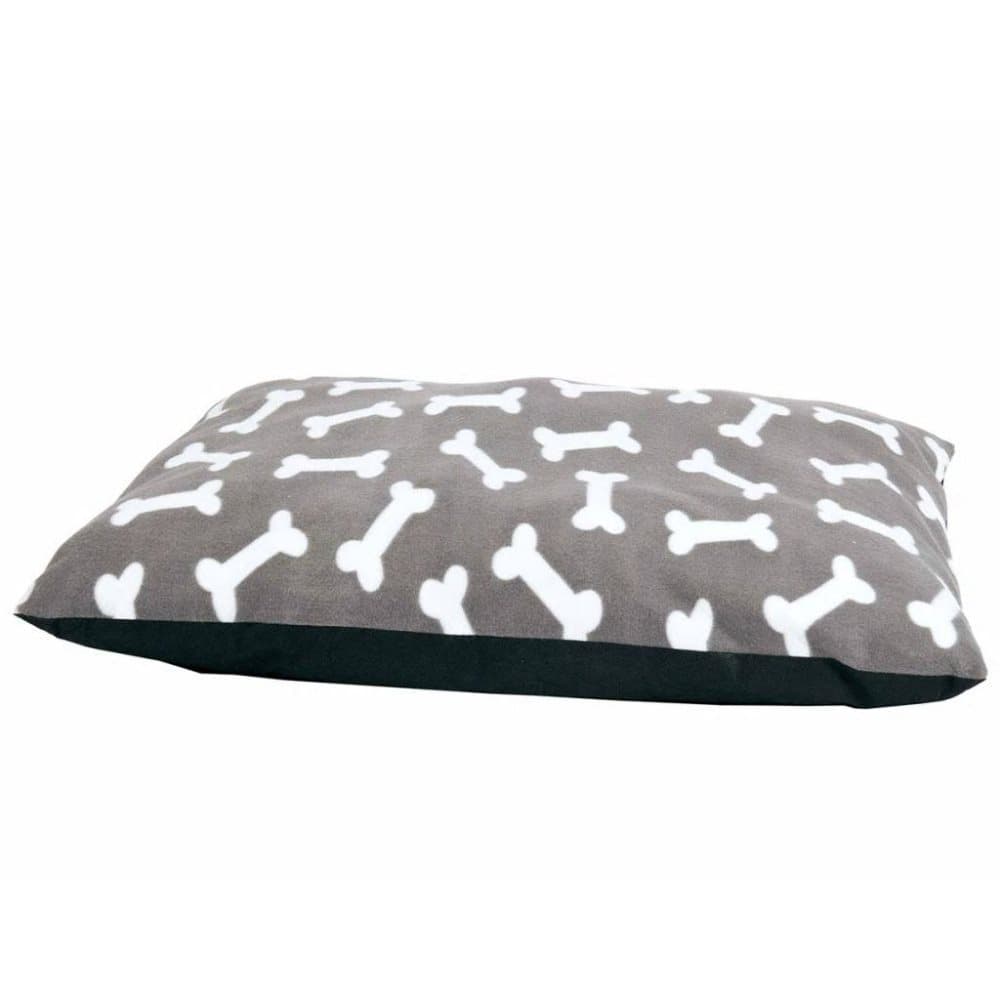 FLAMINGO hundepude Bones 85 x 70 cm grå 61543