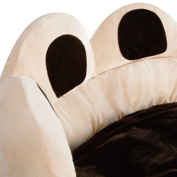Hundeseng Balou - Ø 80 x 33 cm,brun/beige