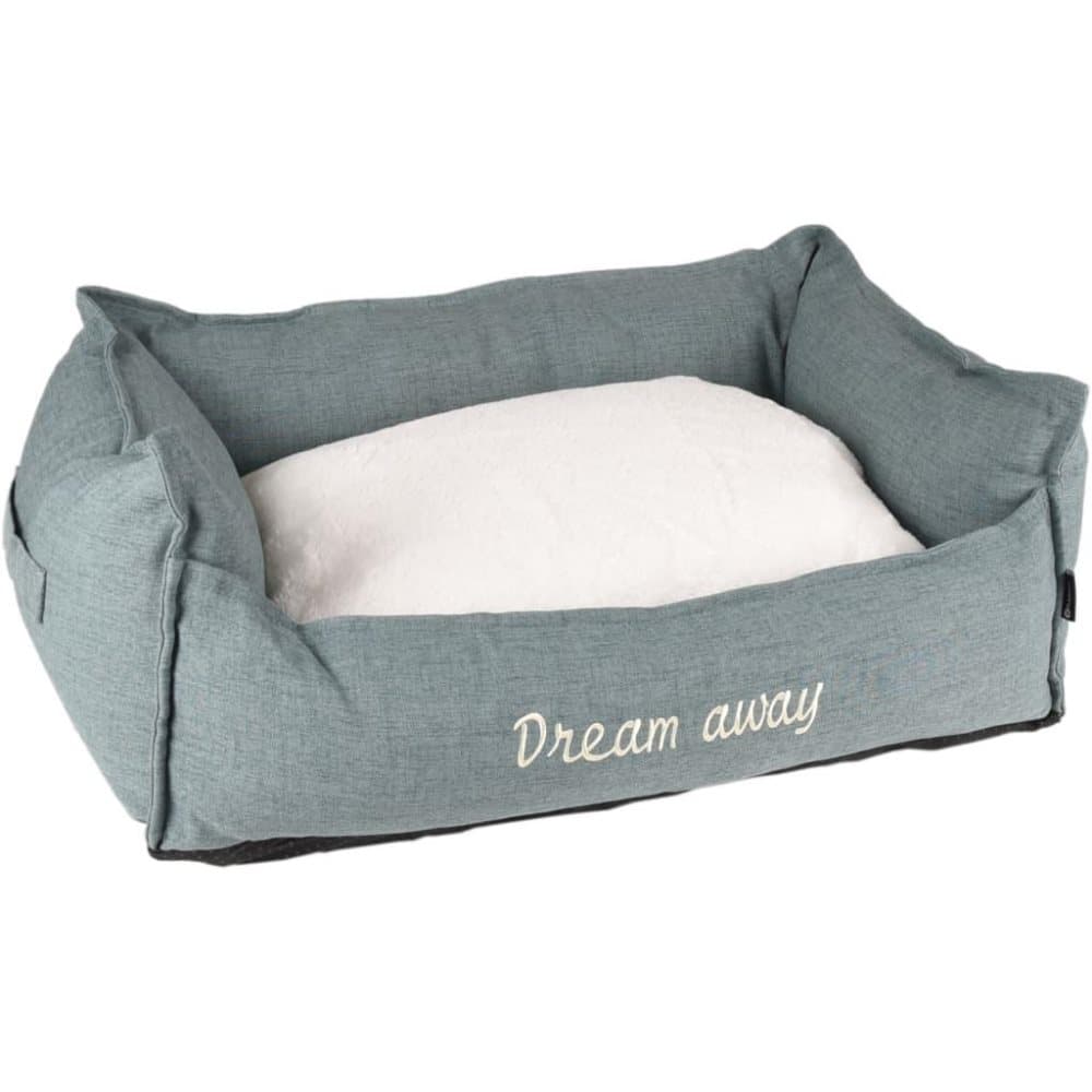 FLAMINGO hundekurv med lynlås Dream Away 70x50 cm grøn