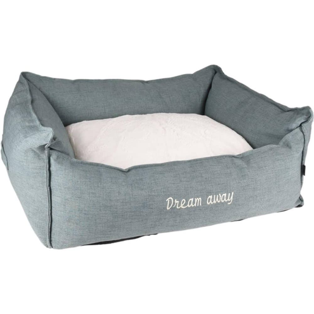 FLAMINGO hundekurv med lynlås Dream Away 90x70 cm grøn