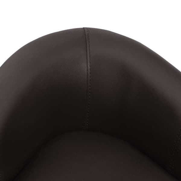 vidaXL Hundsoffa brun 67x41x39 cm konstläder