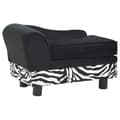 Miniatyrbillede 3 af 11: vidaXL hundesofa 57x34x36 cm plys sort