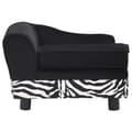 Miniatyrbillede 6 af 11: vidaXL hundesofa 57x34x36 cm plys sort