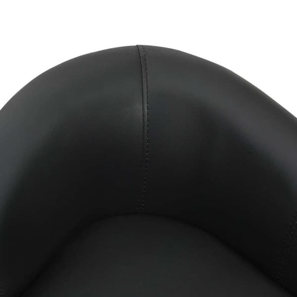 vidaXL hundesofa 67x41x39 cm kunstlæder sort