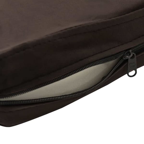 vidaXL Hundsoffa brun 72x45x30 cm plysch