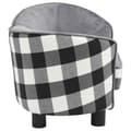Miniatyrbillede 6 af 11: vidaXL hundesofa 68x38x38 cm plys grå