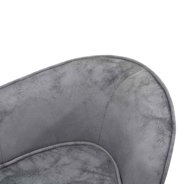 vidaXL hundesofa 68x38x38 cm plys grå
