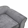 Miniatyrbillede 6 af 9: vidaXL hundesofa 72x45x30 cm plys grå