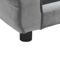 Miniatyrbillede 7 af 9: vidaXL hundesofa 72x45x30 cm plys grå