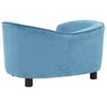 Miniatyrbillede 5 af 10: vidaXL hundesofa 69x49x40 cm plys turkis