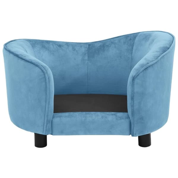 vidaXL Koiran sohva turkoosi 69x49x40 cm plyysi