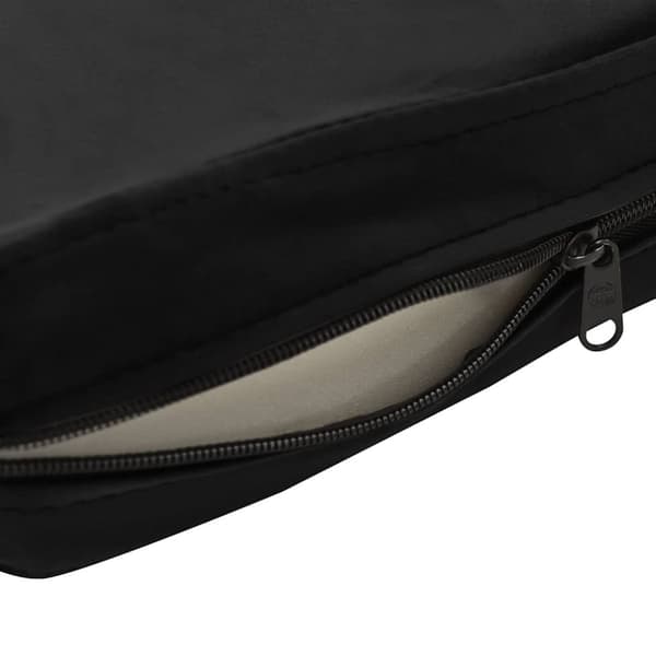vidaXL Hundsoffa svart 72x45x30 cm plysch