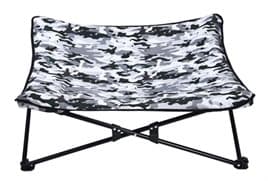 AKP HUND STRETCHER CAMOUFLAGE GRÅ 80X80X30 CM TILL 35 KG