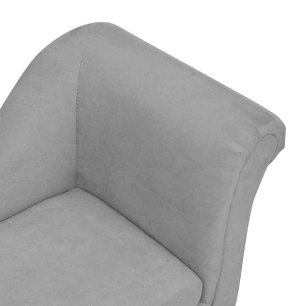 vidaXL Koiran sohva tyynyllä harmaa 83x44x44 cm plyysi