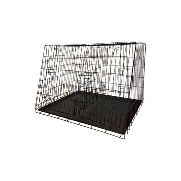 TOPMAST AUTOBÄNK SVART | DUBBEL MED AVSTÅND 93 X 69 X 78 CM