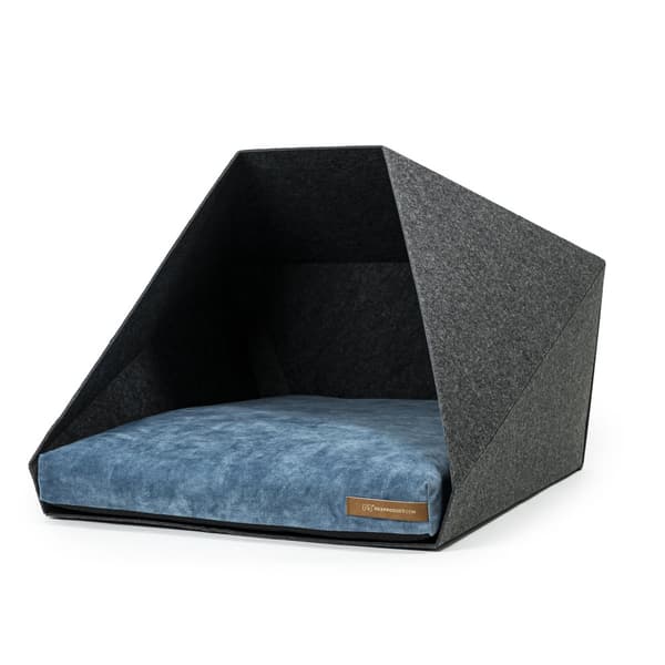 PetPocket Ecological Dog Kennel vaaleanharmaa ja värit
