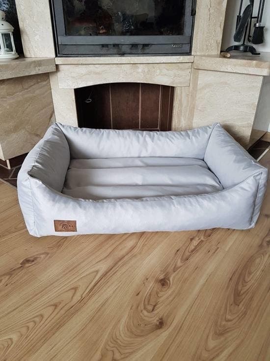 XXL Hundeseng lavet af kunstlæder - hundepude hundesofa katteseng hundekurv - vandtæt 90 X 60 cm
