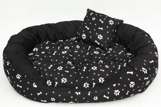 XXL Koiran peti keinonahkasta - koiran tyyny koiran sohva kissojen peti koirien pesä - vedenpitävä 110 X 80 cm