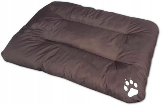 Luksus hundepude XXL - 115 x 80 cm - vandafvisende - brun - hundepude - hundemåtte - hundemåtte - stor hund