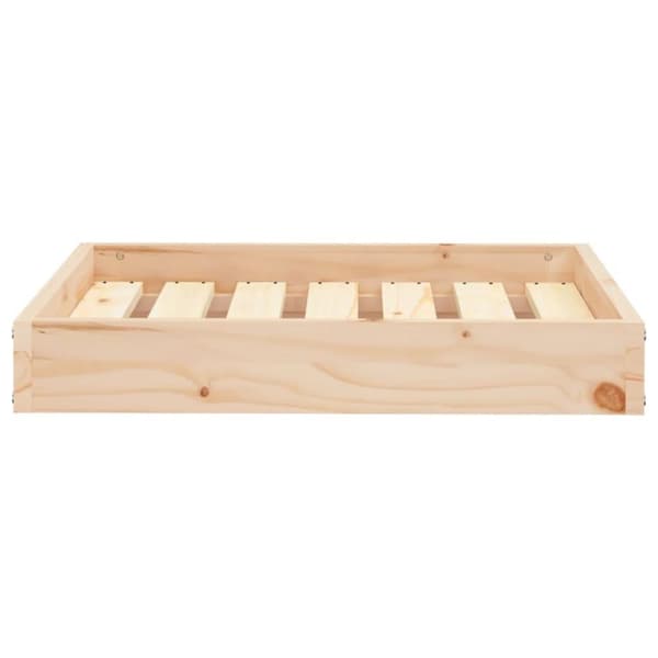 vidaXL Hundbädd 61,5x49x9 cm massiv furu