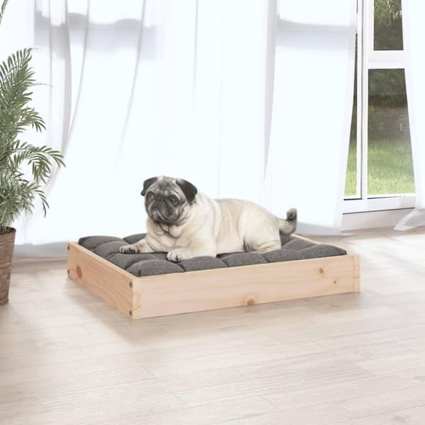 vidaXL Hundbädd 61,5x49x9 cm massiv furu