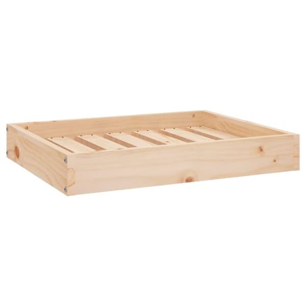 vidaXL Hundbädd 61,5x49x9 cm massiv furu