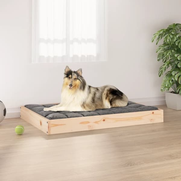 vidaXL Hundbädd 91,5x64x9 cm massiv furu