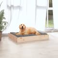 Miniatyrbilde 5 av 8: vidaXL Hundeseng 71,5x54x9 cm heltre furu