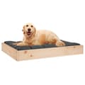 Miniatyrbilde 6 av 8: vidaXL Hundeseng 71,5x54x9 cm heltre furu