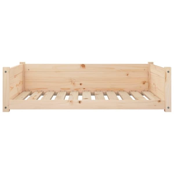 vidaXL Hundbädd 95,5x65,5x28 massiv furu