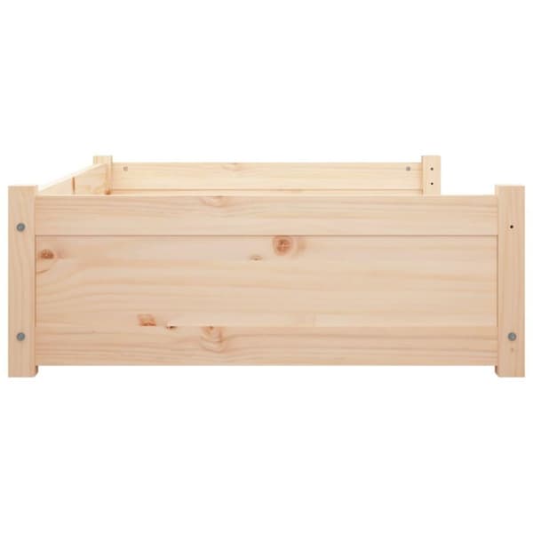 vidaXL Hundbädd 95,5x65,5x28 massiv furu