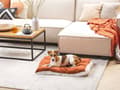 Miniatyrbilde 2 av 7: Hundeseng Fløyel Dyreseng Polyester 70 x 55 cm Moderne design stor pute for hunder og dyr