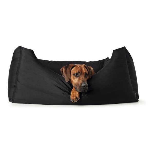 Hund Sofa Hunter Gent Sort Polyester black (60 x 45 cm)
