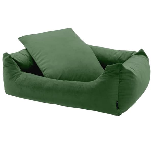 Madison hundeseng Velvet 120x95x28 cm grøn