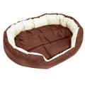 Miniatyrbillede 8 af 11: vidaXL hundepude 110x80x23 cm vendbar og vaskbar brun og cremefarvet