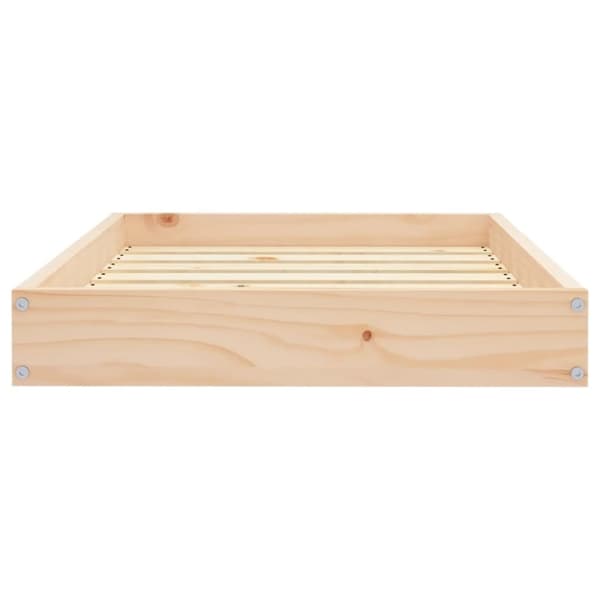 vidaXL hundeseng 71,5x54x9 cm massivt fyrretræ