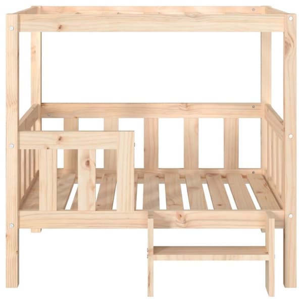 vidaXL hundeseng 95,5x73,5x90 cm massivt fyrretræ