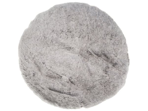 Dyreseng Beige Bomull Polyester 44 cm for hunder katter Rund form med håndtak Moderne