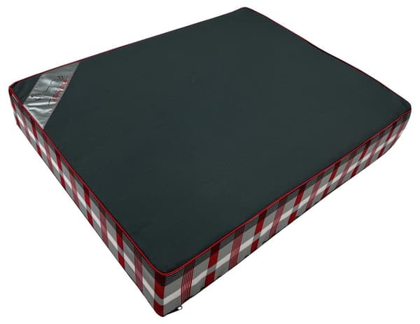 Hundepude - hundemadras - 65x50x10 cm - vandtæt - grå