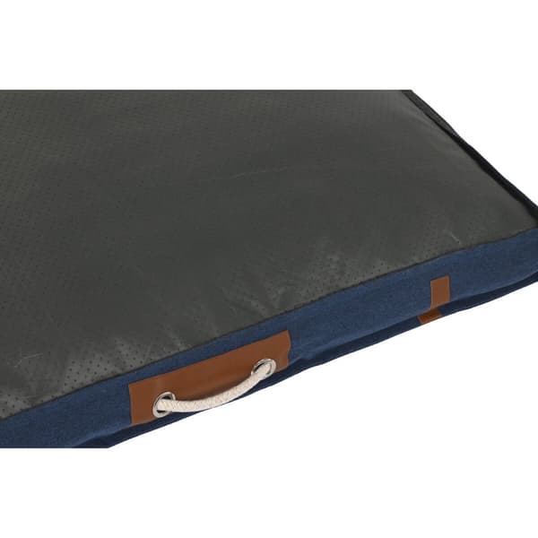 Hundeseng DKD Home Decor 88 x 68 x 10 cm Marineblå Lysegrå 2 enheder