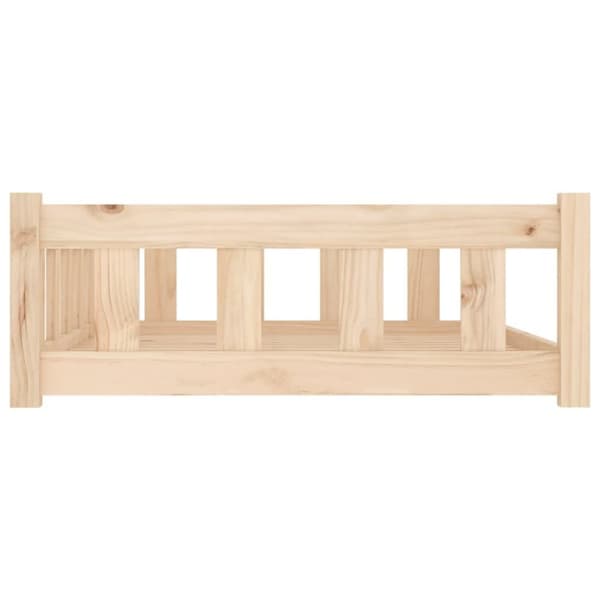 vidaXL Hundbädd 105,5x75,5x28 cm massiv furu