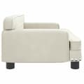 Miniatyrbillede 3 af 7: vidaXL hundeseng 70x45x30 cm velour cremefarvet