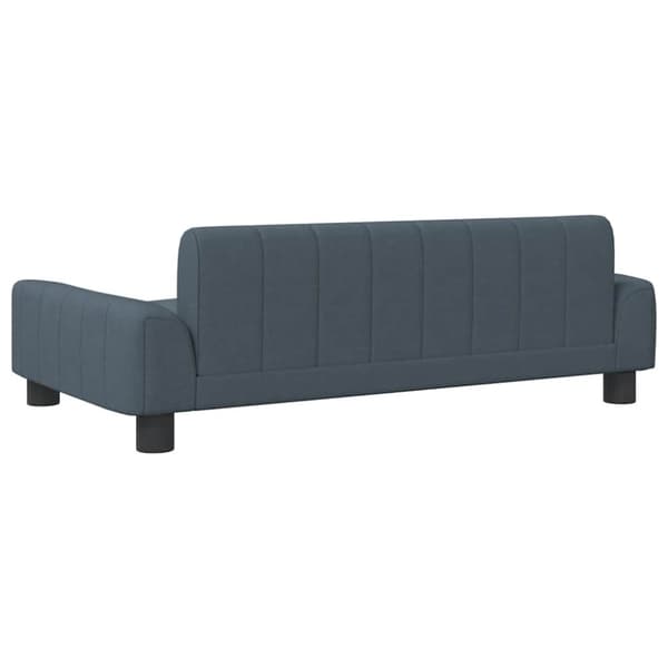 vidaXL Hundbädd mörkgrå 90x53x30 cm tyg