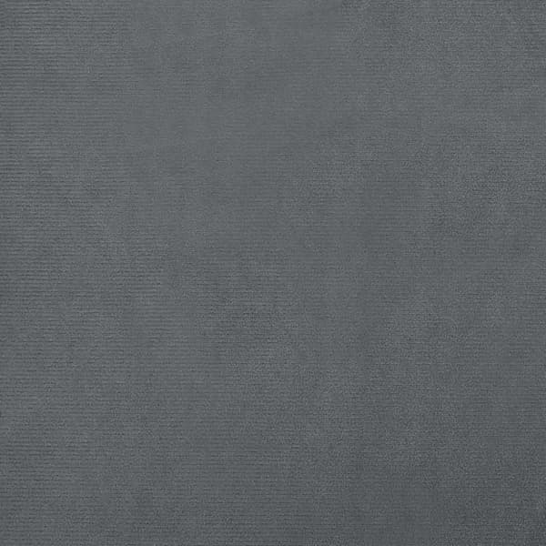 vidaXL hundeseng 66x40x45 cm velour mørkegrå