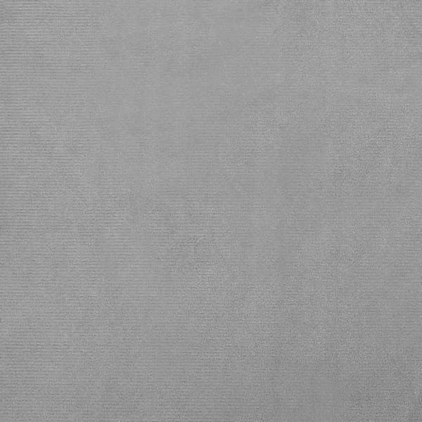 vidaXL Hundbädd ljusgrå 95x55x30 cm sammet