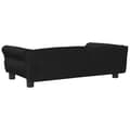 Miniatyrbillede 4 af 7: vidaXL hundeseng 95x55x30 cm velour sort