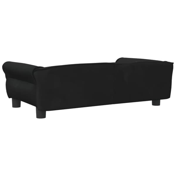 vidaXL hundeseng 95x55x30 cm velour sort