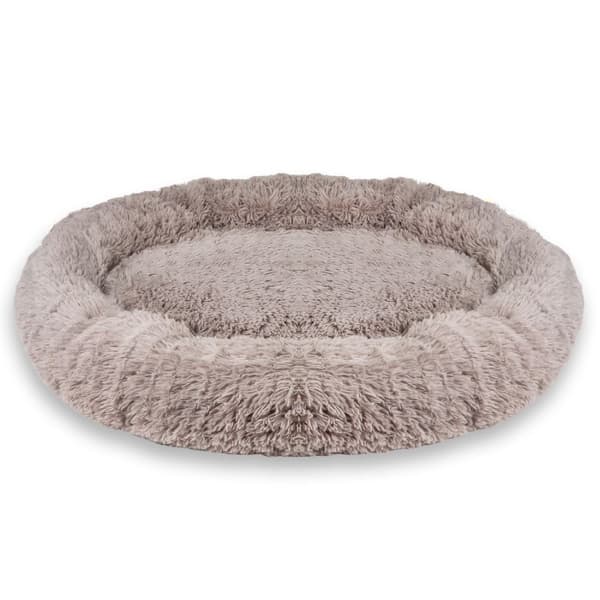 Hundsäng Hundkudde Kattsäng Fluffig plyschbädd för husdjur Djursäng hundbädd Kattbäddskudde hundsoffa Kattsoffa